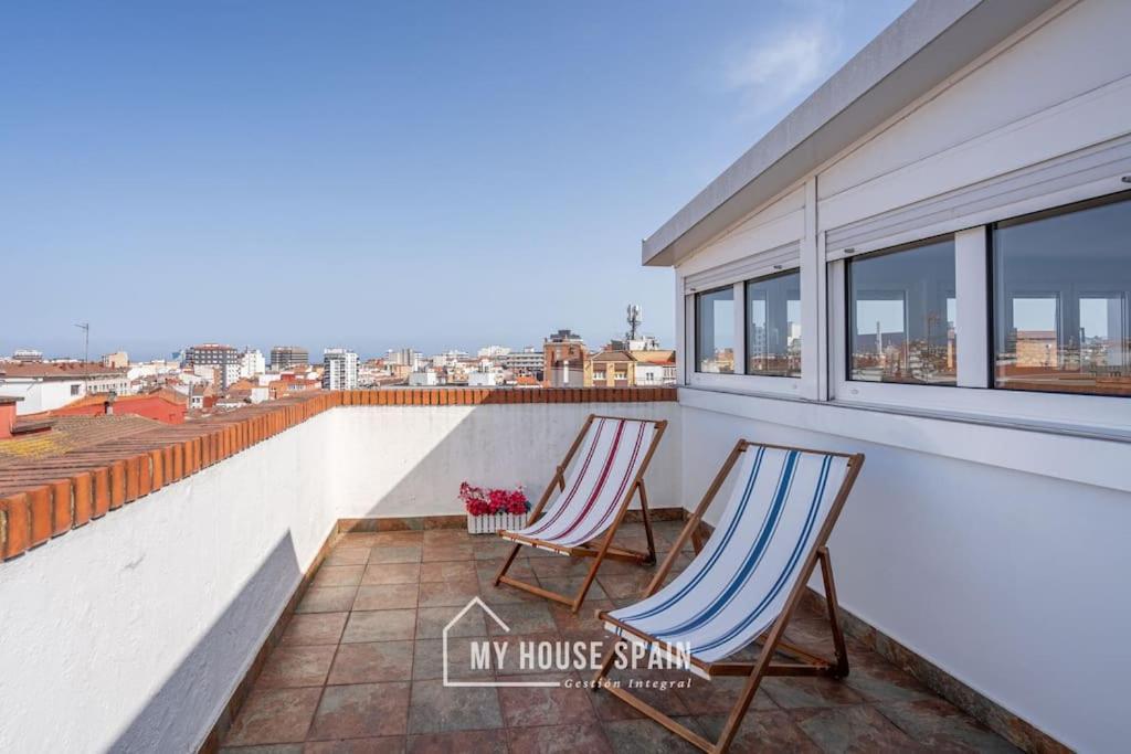 Myhousespain - Atico Con Gran Terraza En خيخون المظهر الخارجي الصورة